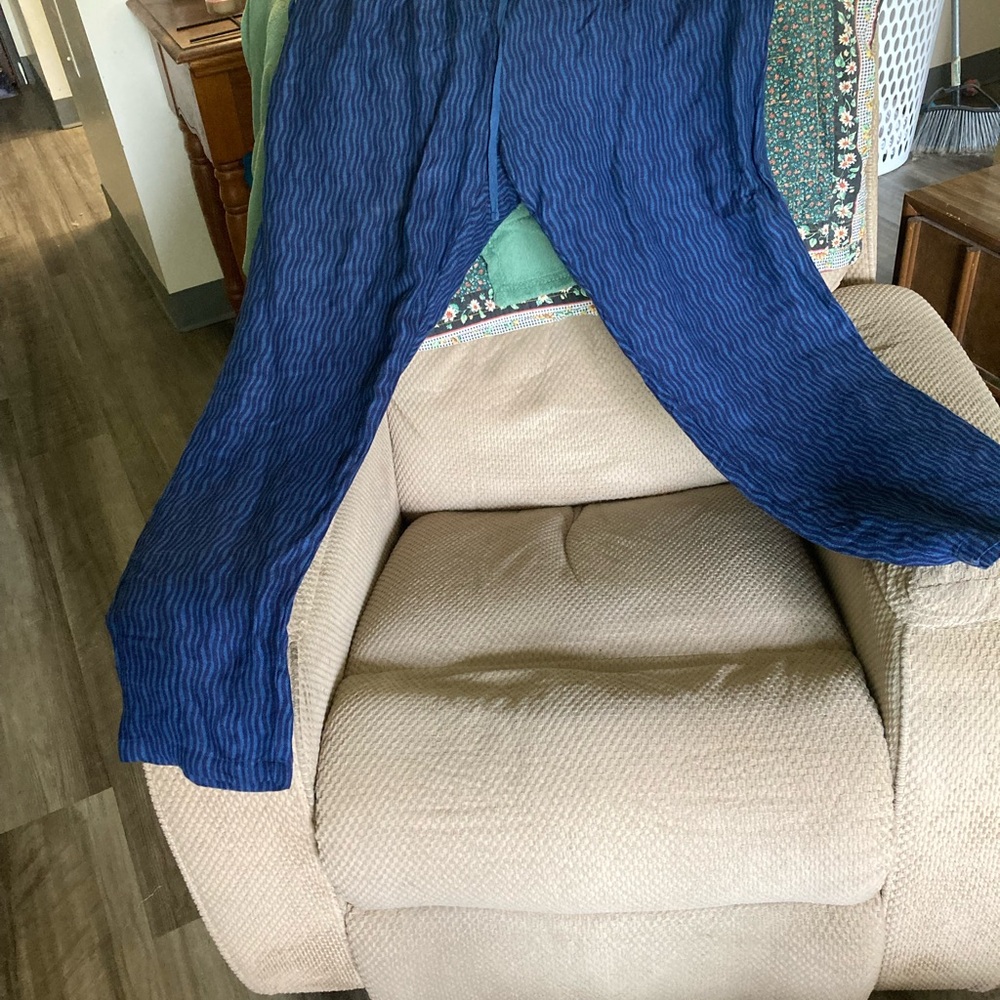 Gudrun Sjoden Blue Striped Pants